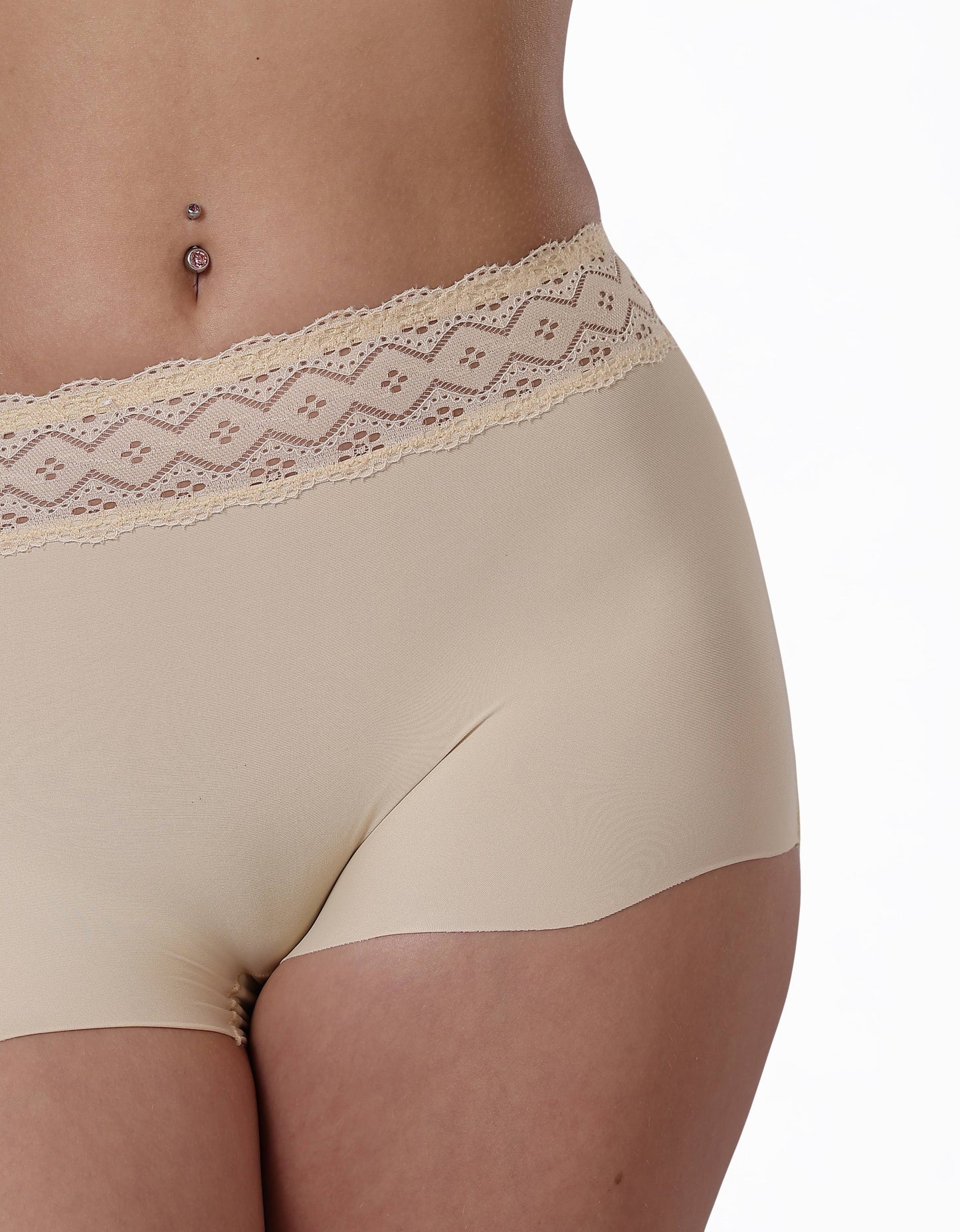 Seamless Lace Waist 3-in-1 Pack