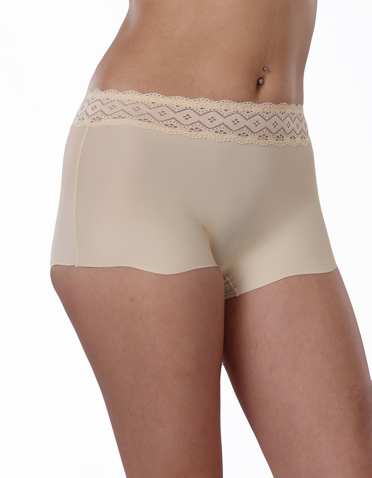 Seamless Lace Waist 3-in-1 Pack