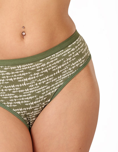 Cotton Comfort Printed – Bikinis 3-in-1 Pack