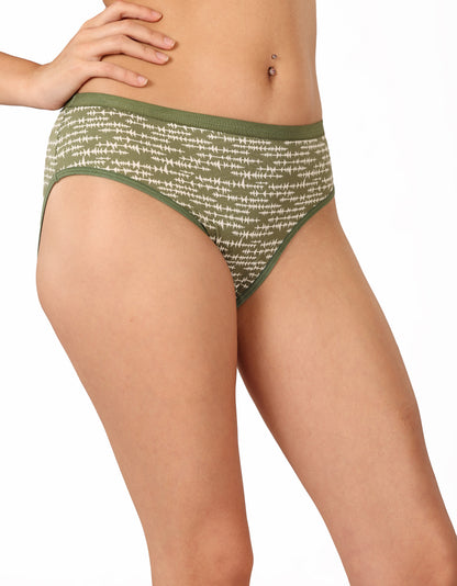 Cotton Comfort Printed – Bikinis 3-in-1 Pack