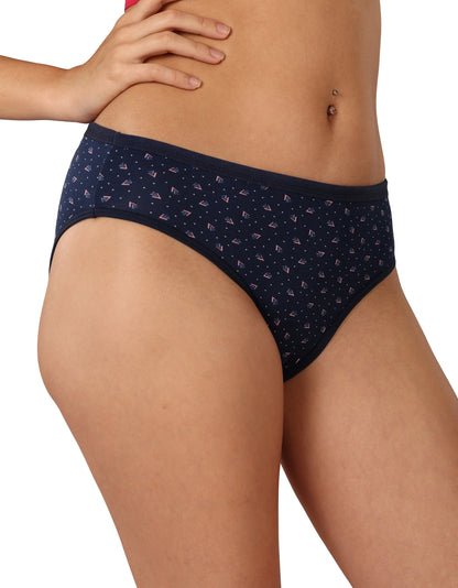 Cotton Comfort Printed – Bikinis 3-in-1 Pack