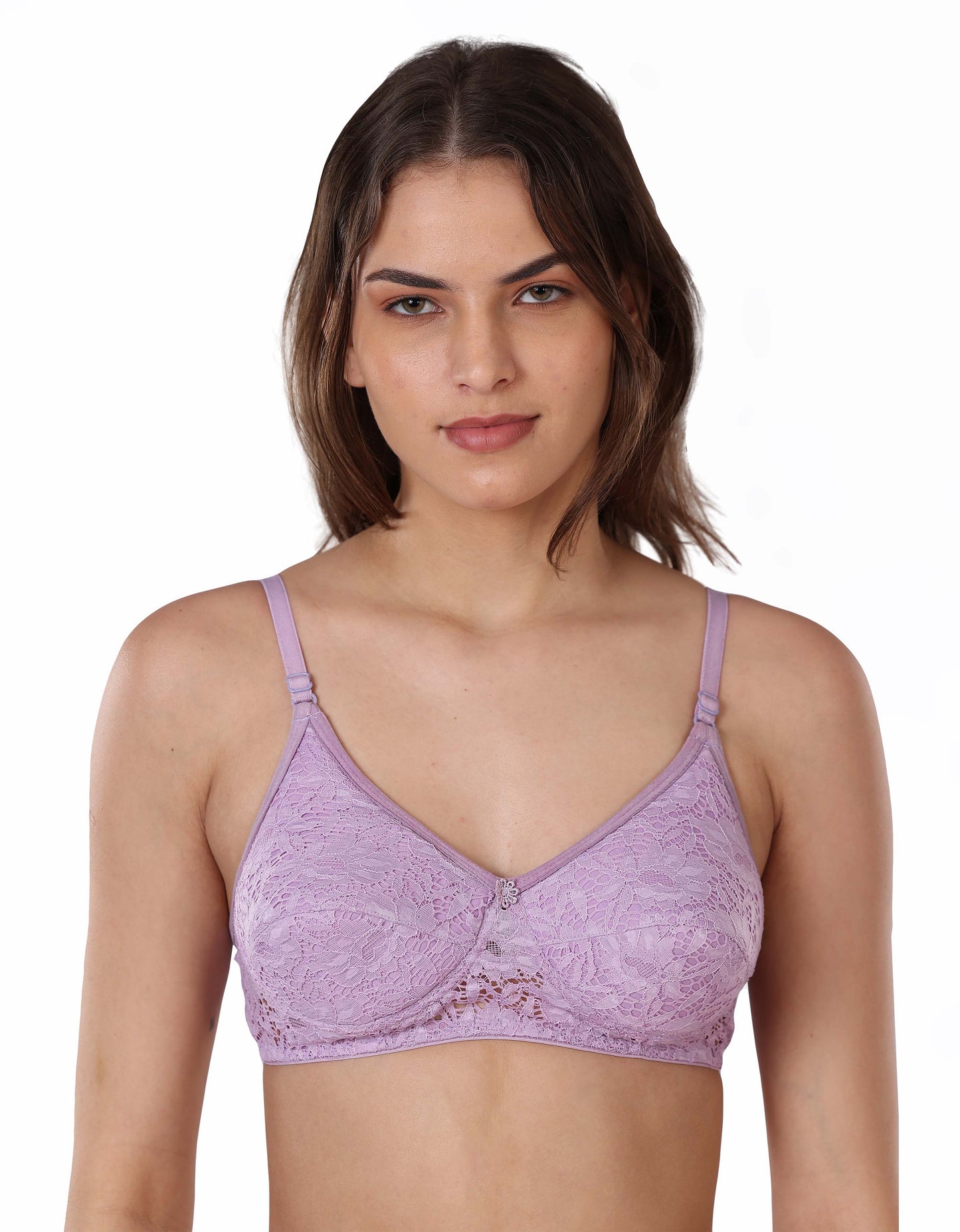 Elegant Lace Padded Bra