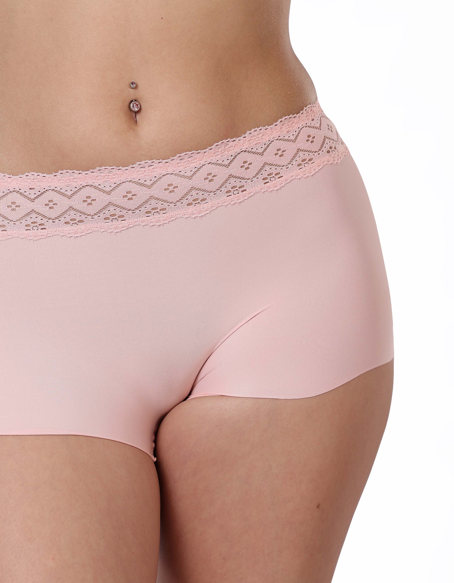 Seamless Lace Waist 3-in-1 Pack