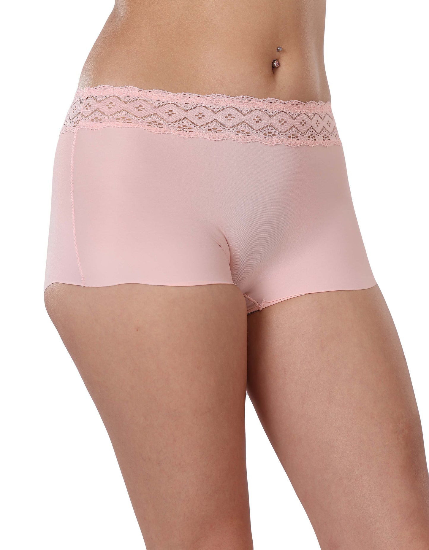 Seamless Lace Waist 3-in-1 Pack