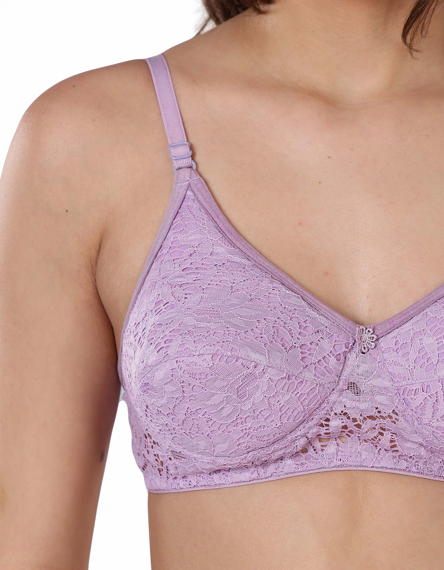 Elegant Lace Padded Bra