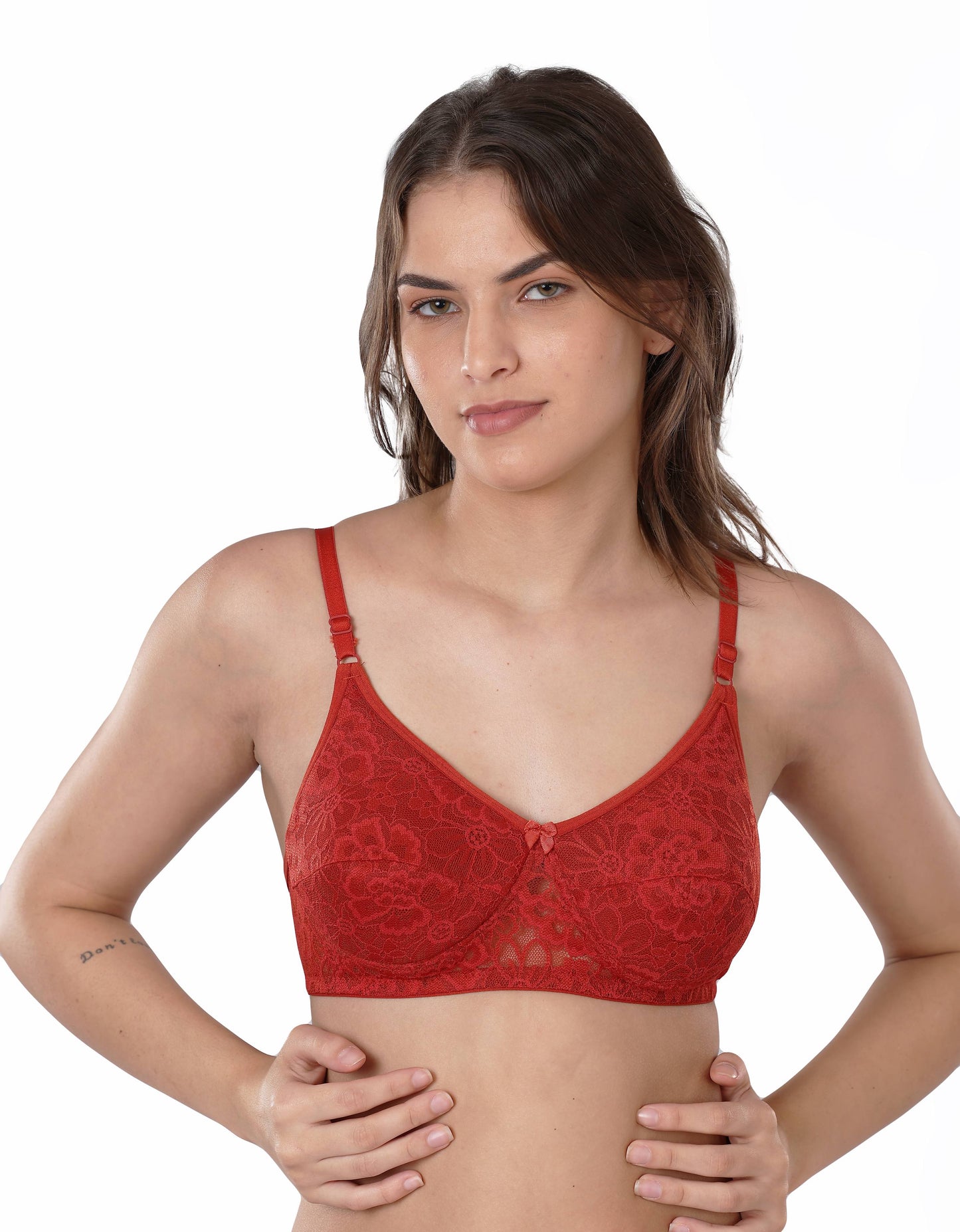 Elegant Lace Padded Bra