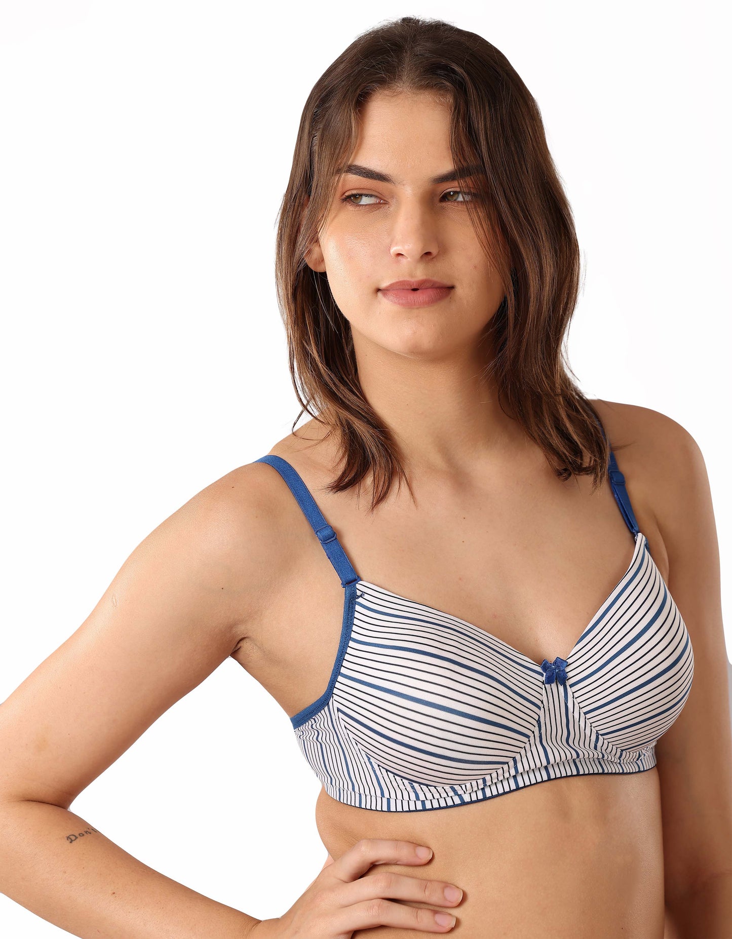 Floral Elegance Padded Bra